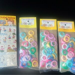 4 NWT Packages of Chinese Jacks, Vintage 1970’s/1980’s game, Makes 10+Jacks